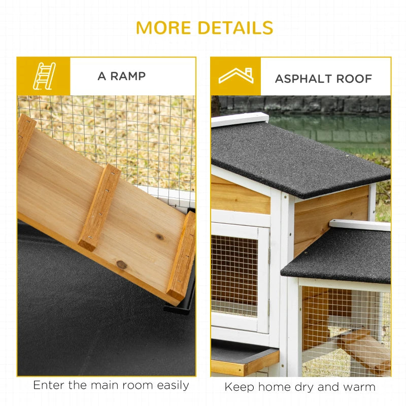 Wooden Rabbit Hutch