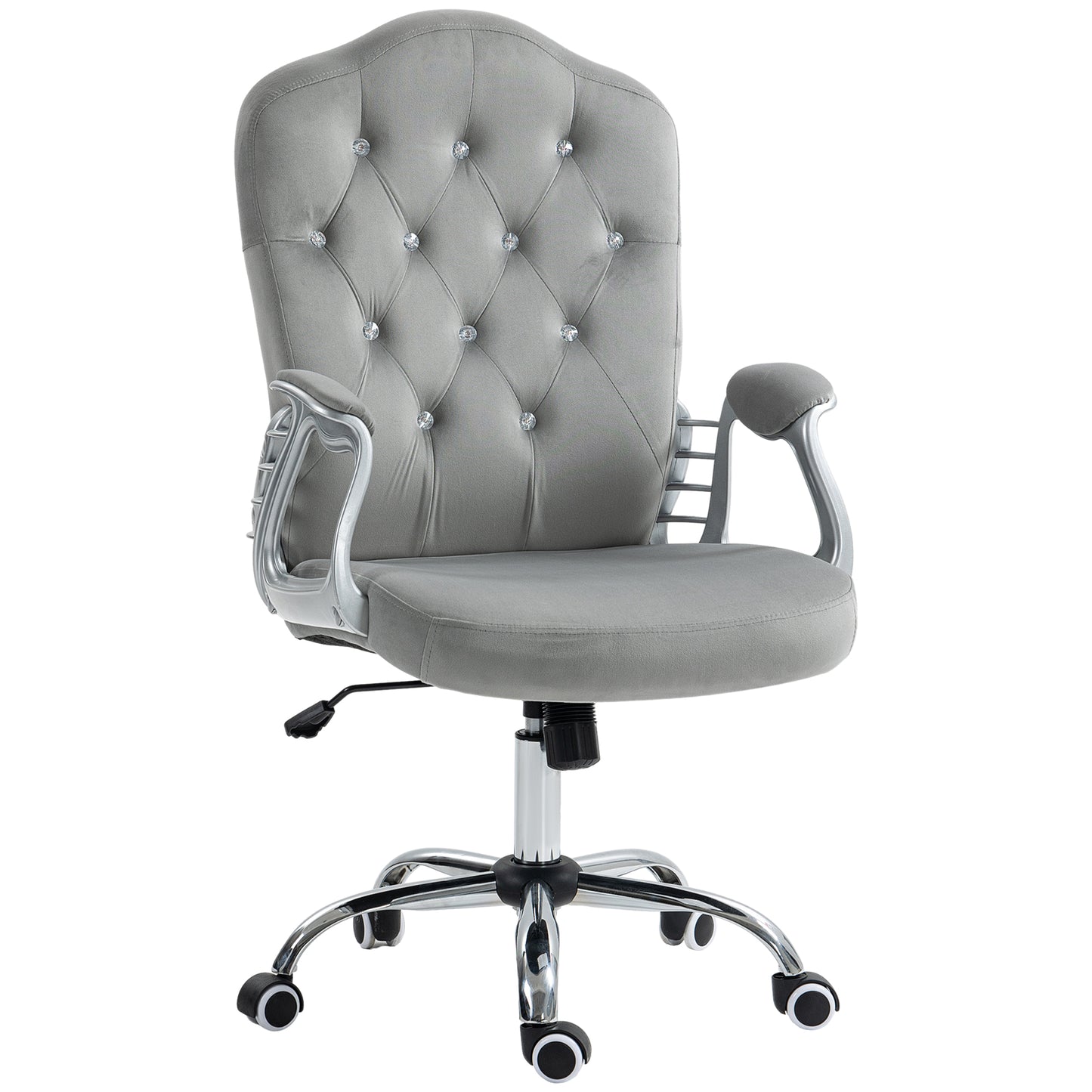 Velvet Office Chair Desk Chair with 360 Degree Swivel