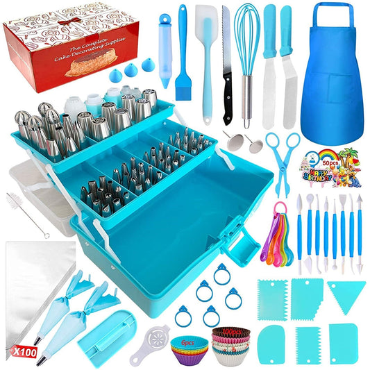 Baking Set Apron With Three-layer Storage Folding Set