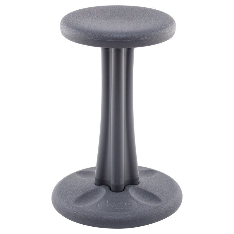 PRETEEN WOBBLE CHAIR 18.7IN DK GREY sensory