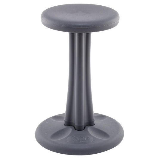 PRETEEN WOBBLE CHAIR 18.7IN DK GREY sensory