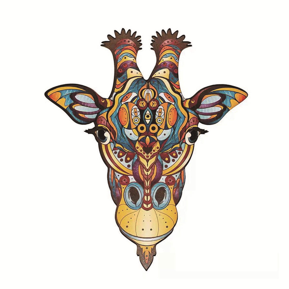 Animal Shaped Wooden Jigsaw Puzzles