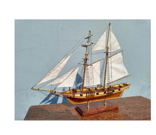 Wooden Antique Boat Building Kit