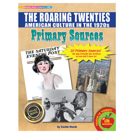 PRIMARY SOURCES ROARING TWENTIES HISTORY BOOK