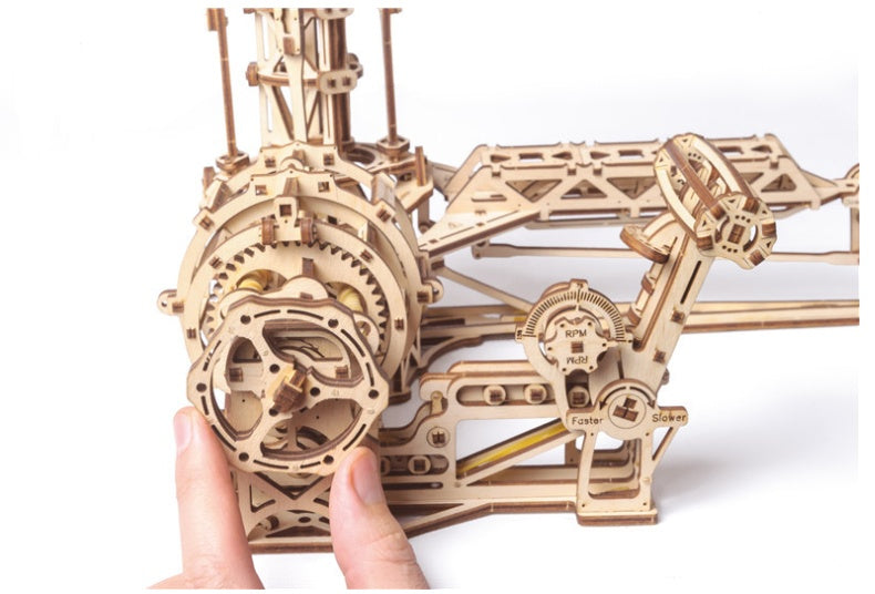 Wooden Plane In Flight STEM puzzle