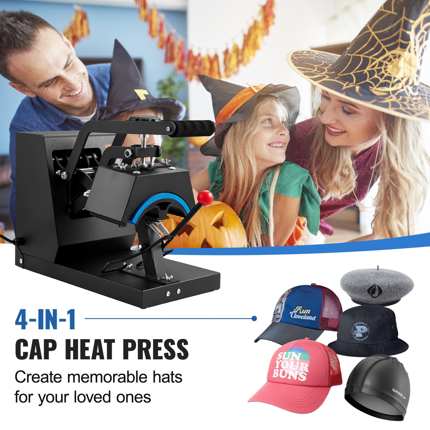 VEVOR Hat Heat Press Craft Machine