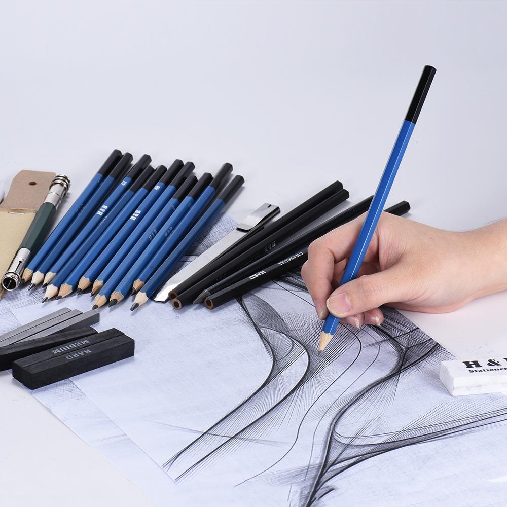 32pcs Professional Drawing Sketch Pencil Craft Kit
