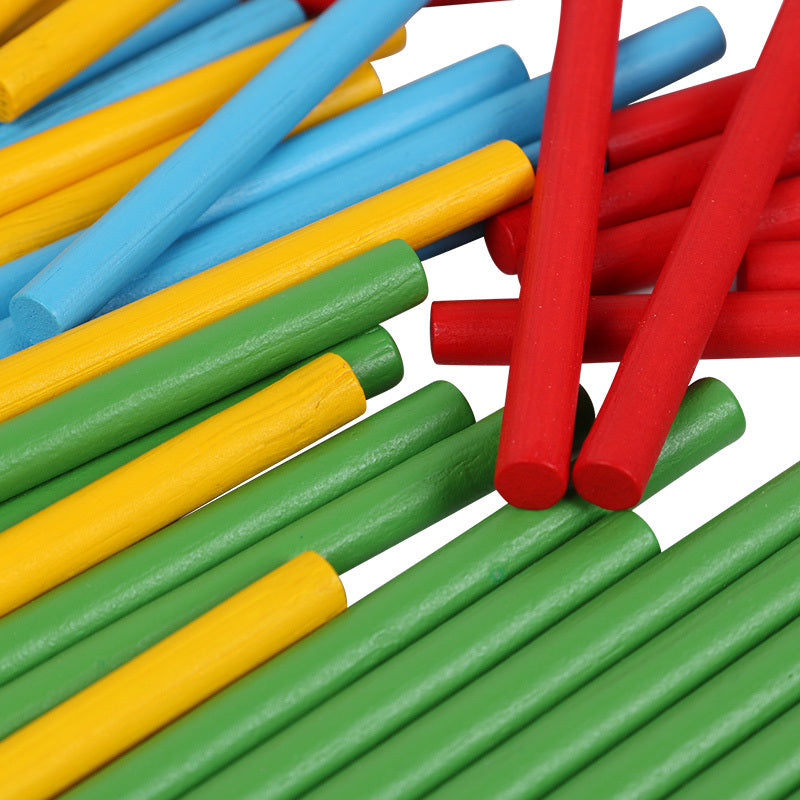 Wooden education math manipulatives
