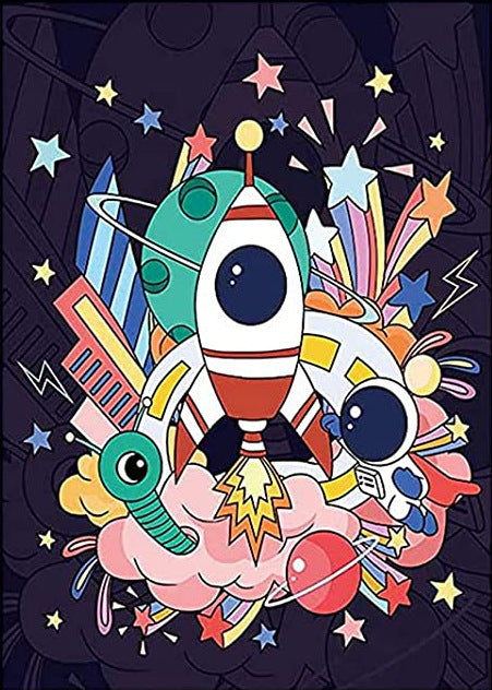 5D Diamond Painting Kit - Astronaut
