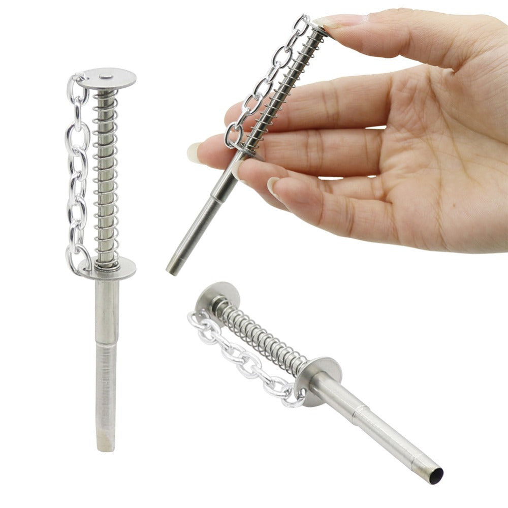 Beekeeping Tools Stainless Steel Pollen Absorber Spring Press Honeycomb Frame Nagler Bee Breeding Cleaning