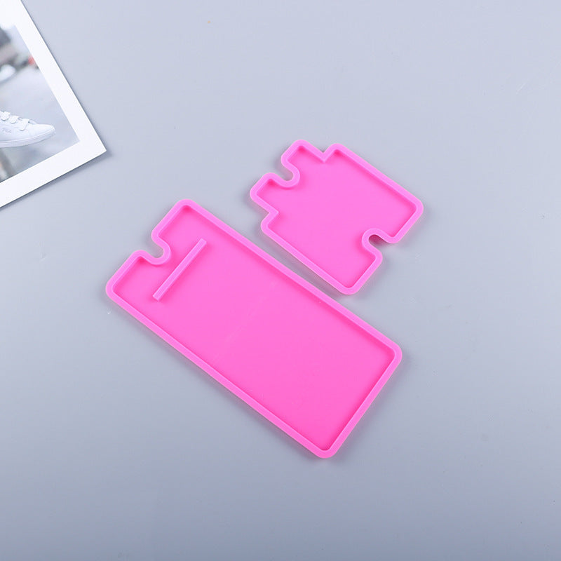 Epoxy Mold Type 2 Mobile Phone Holder Silicone Mold Mirror Surface