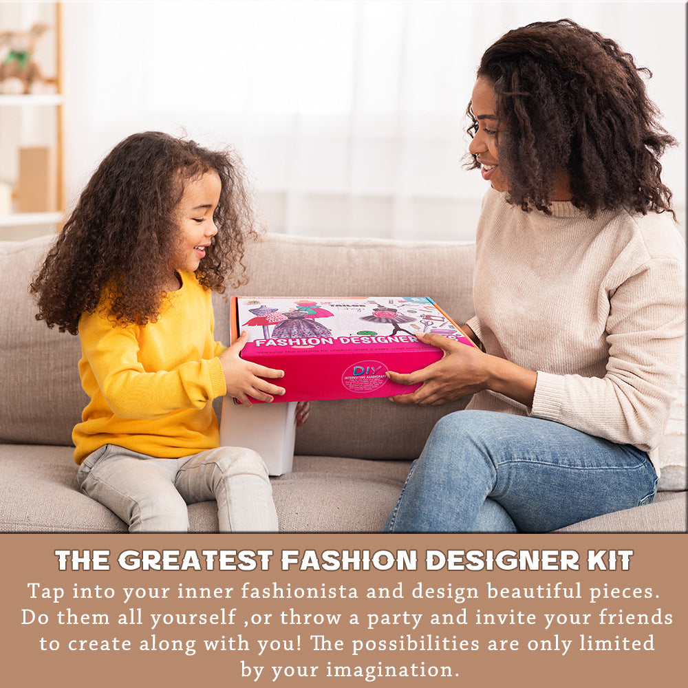 Children's Clothing Design Sewing Kit Toys