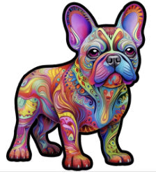 Dog Wooden Puzzles STEM KIt