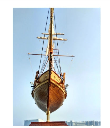 Wooden Antique Boat Building Kit