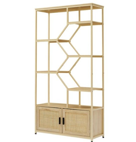 7-tier Bookcase Storage Shelves