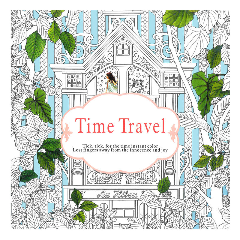 Secret garden coloring book