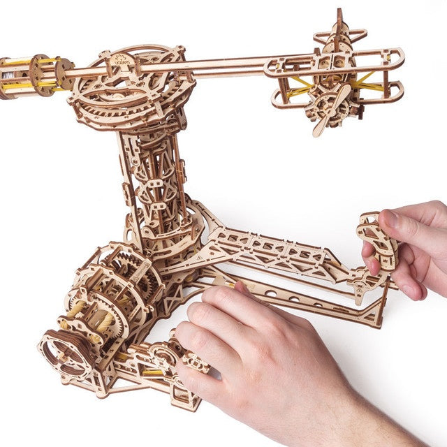 Wooden Plane In Flight STEM puzzle