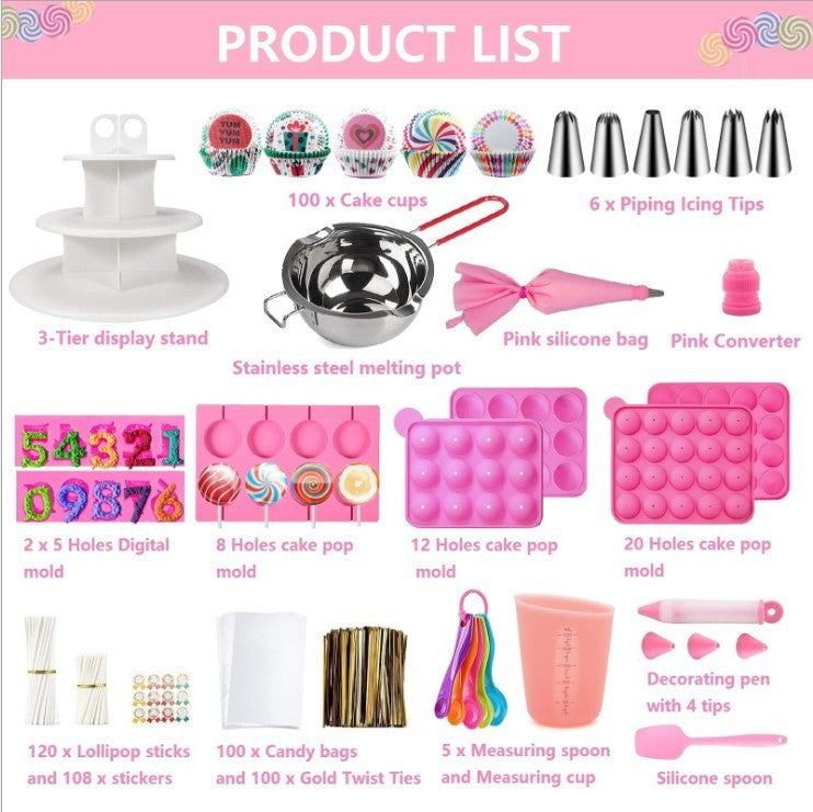 Candy Making Cooking Kit Silicone Mold Set