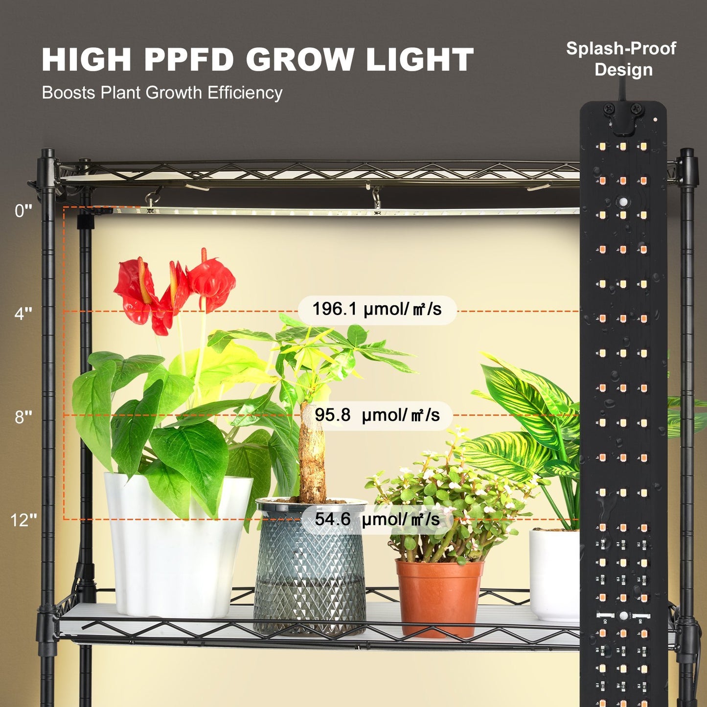 Plant Stand With Grow Light,