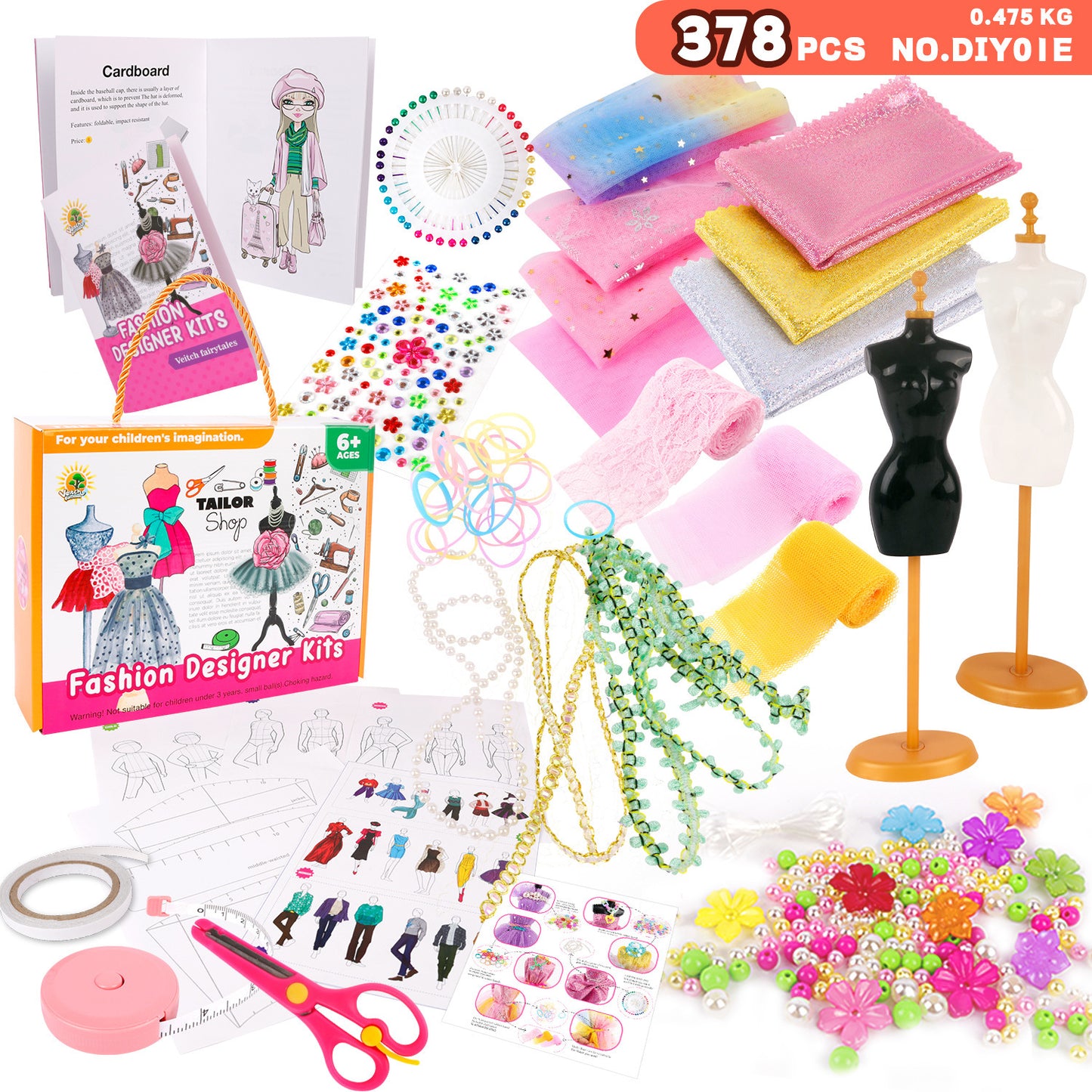 Children's Clothing Design Sewing Kit Toys