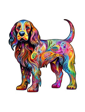 Dog Wooden Puzzles STEM KIt