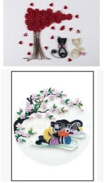 DIY Paper Craft Quill Craft Kit