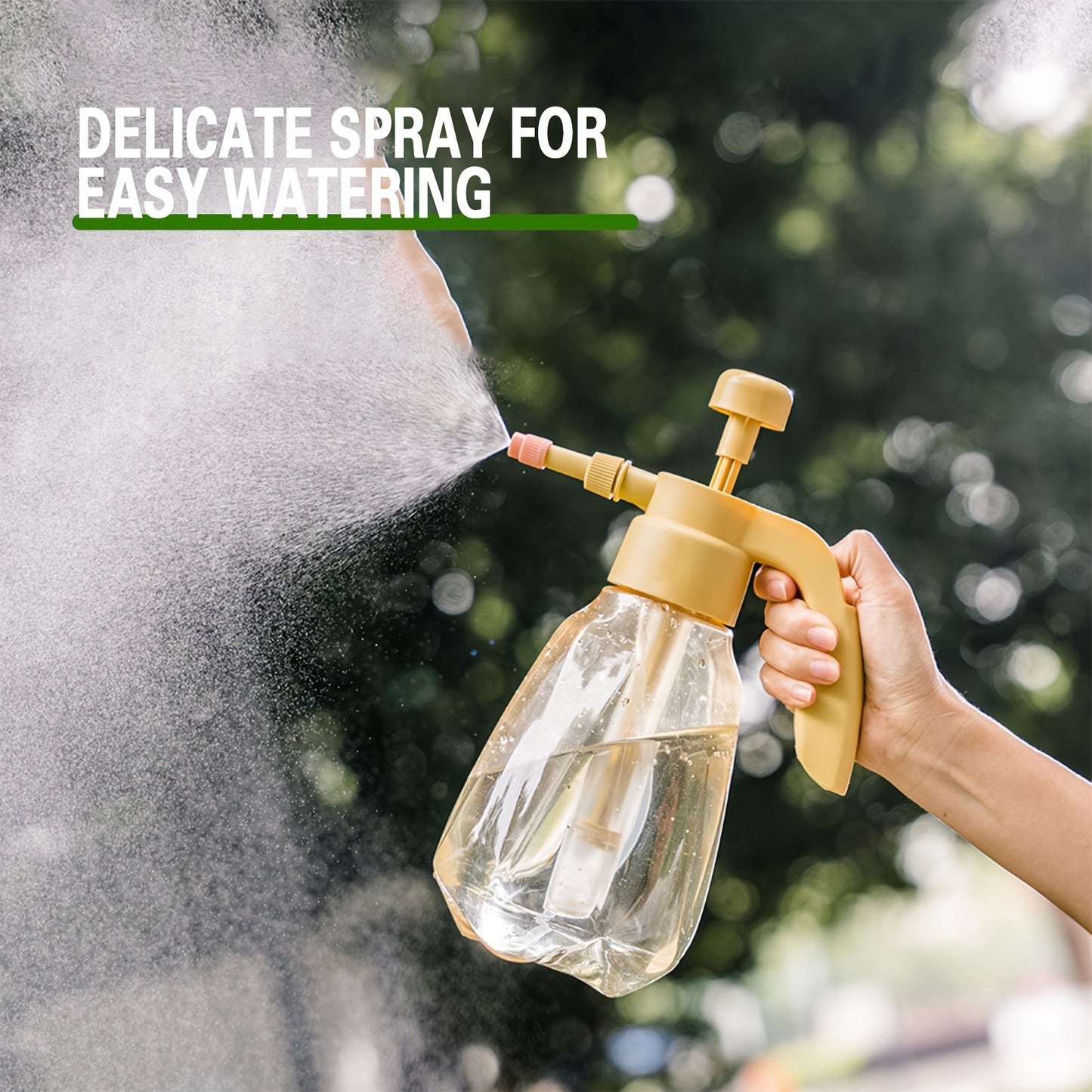 1.5L Large Pressure Sprayer Watering Can for Gardening