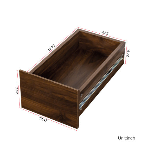 Modern Wooden Tall Bookshelf