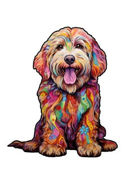 Dog Wooden Puzzles STEM KIt