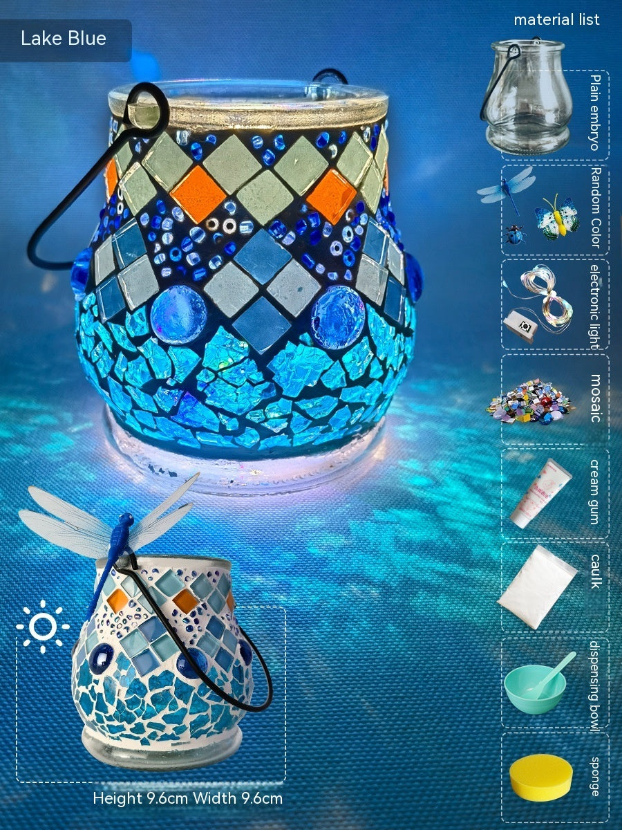 Mosaic Candlestick Kit