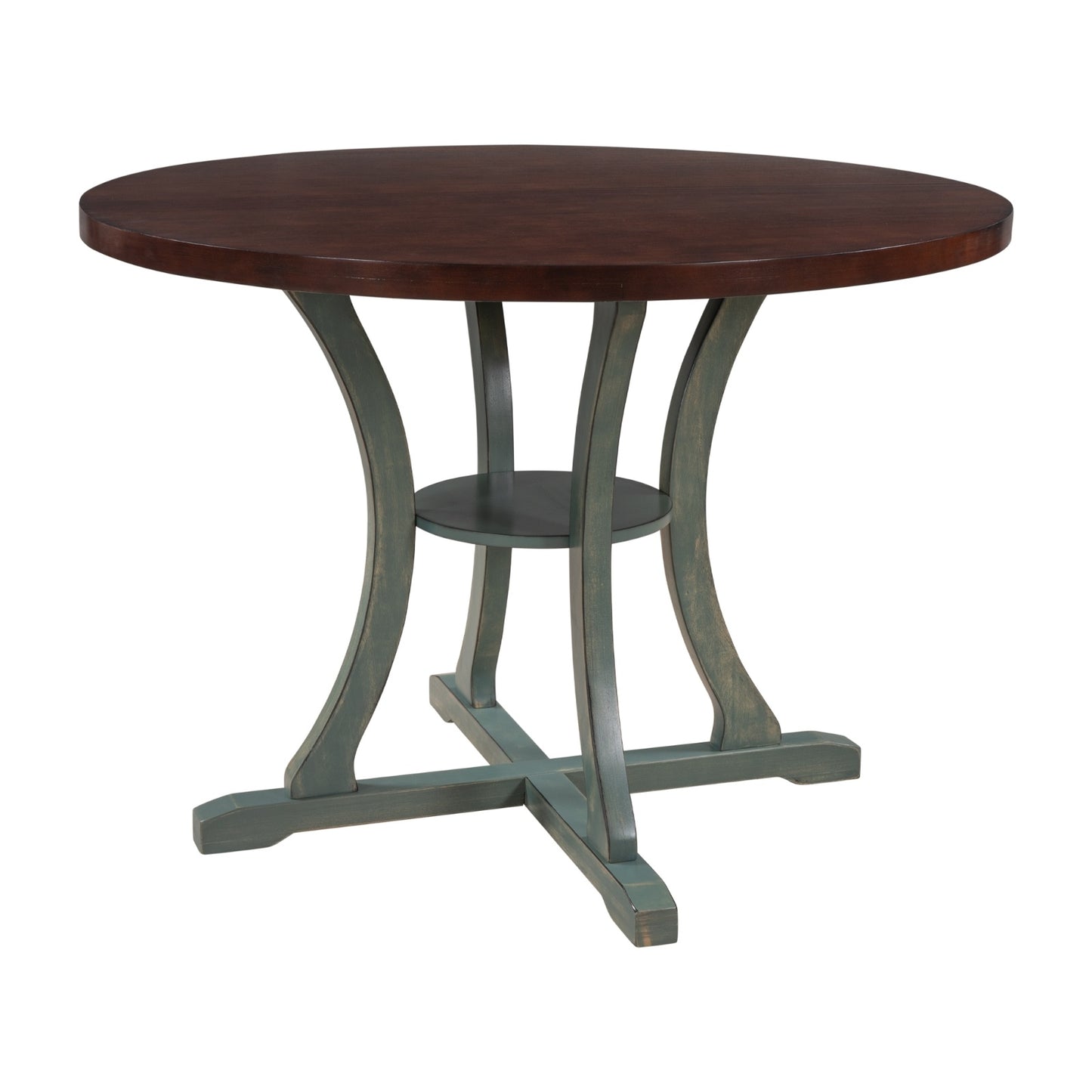 5-Piece Table Set With Fabric Chairs