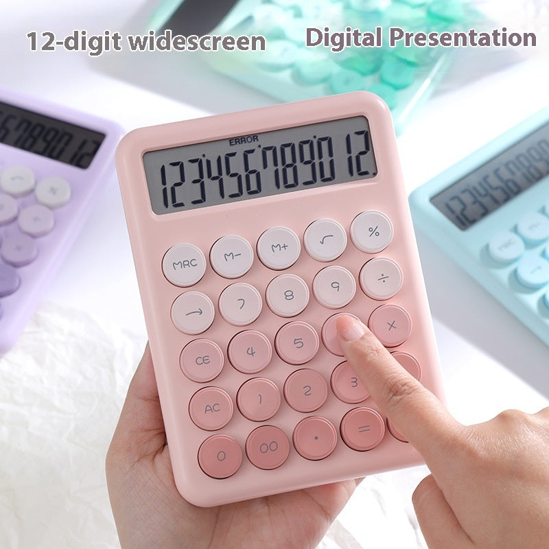 Gradient Color Desk Calculator