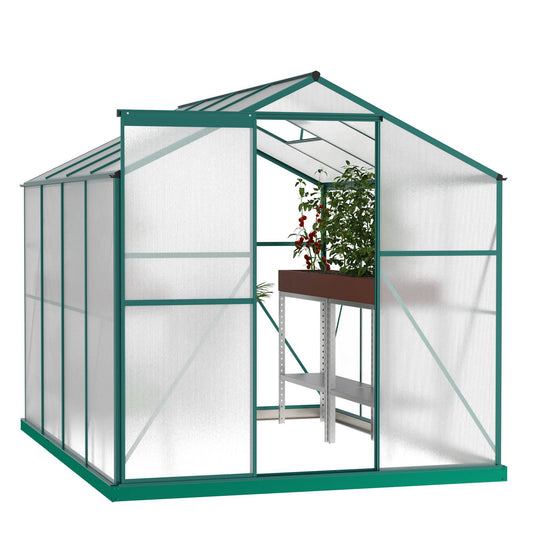 Polycarbonate Greenhouse 6X8 Ft