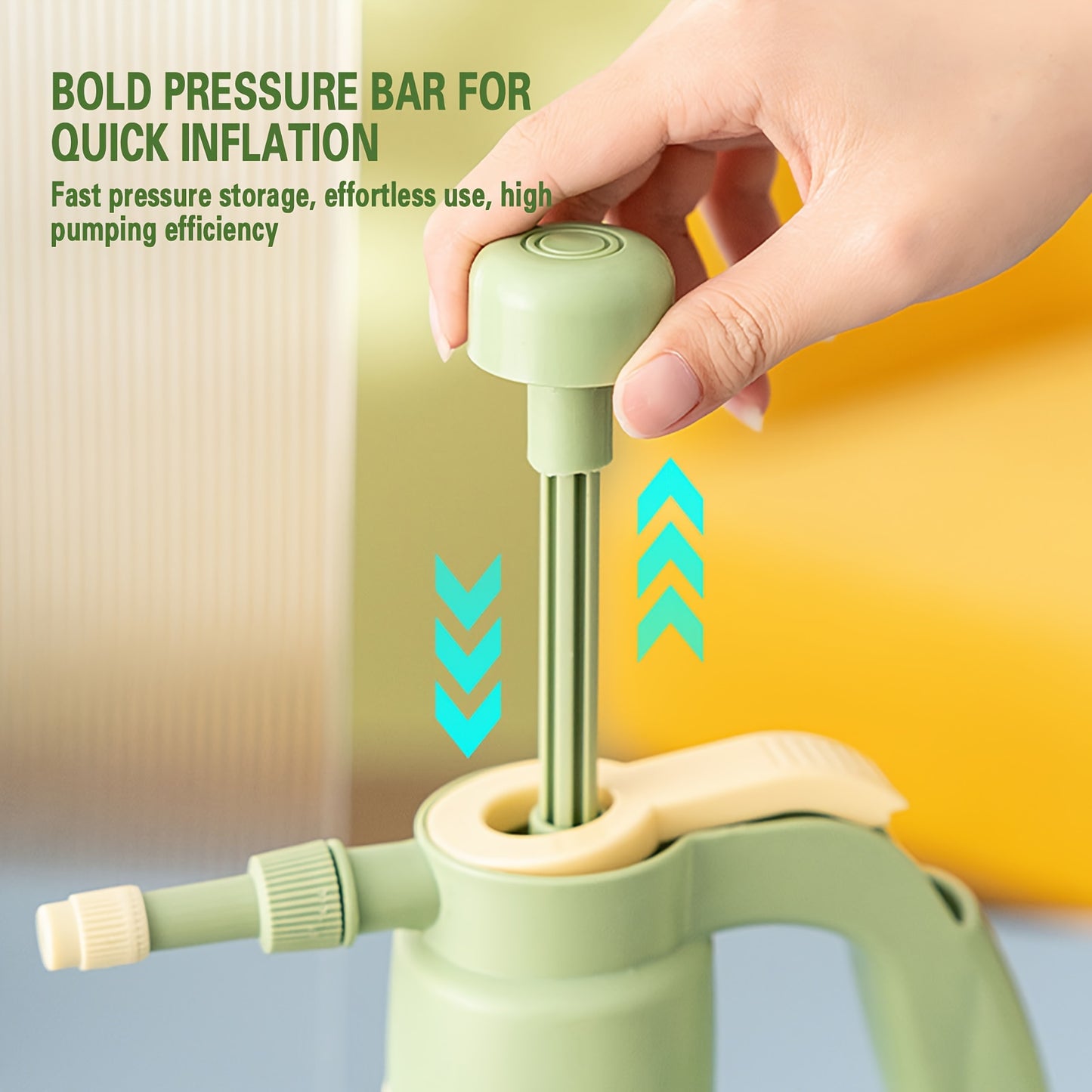 1.5L Large Pressure Sprayer Watering Can for Gardening