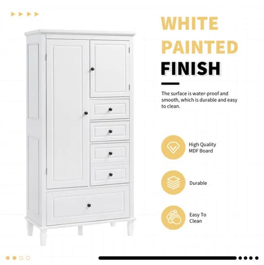 Tall And Wide Storage Cabinet