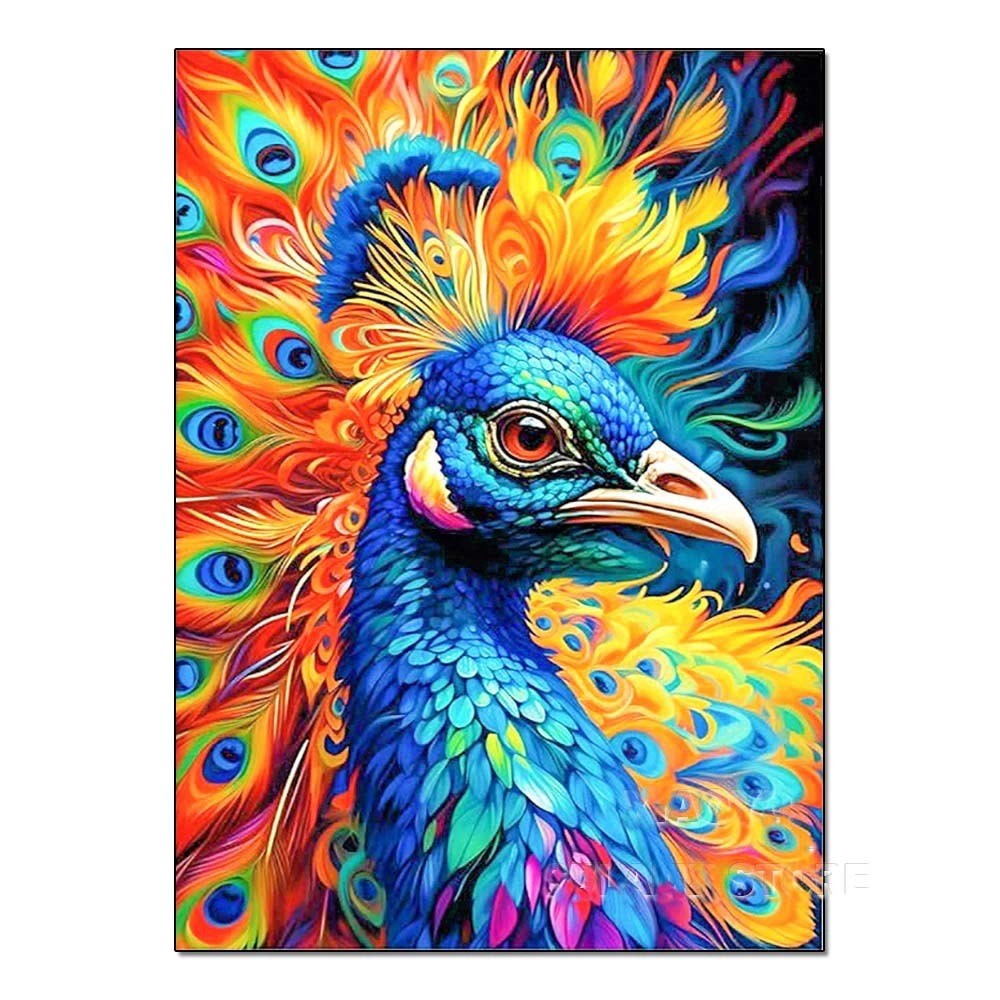 Diamond Painting Colorful Animals
