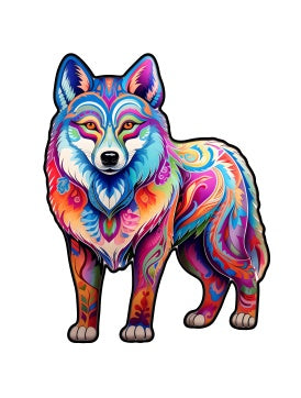 Dog Wooden Puzzles STEM KIt