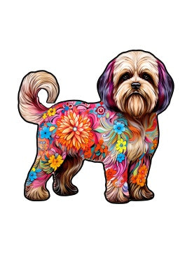 Dog Wooden Puzzles STEM KIt