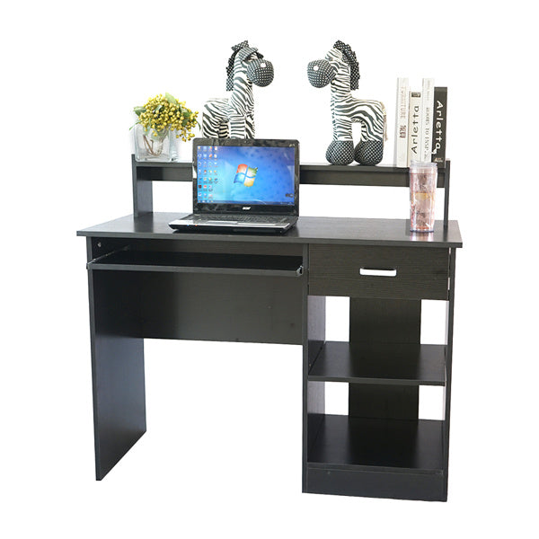 Simple Desk with drawer and shelfs