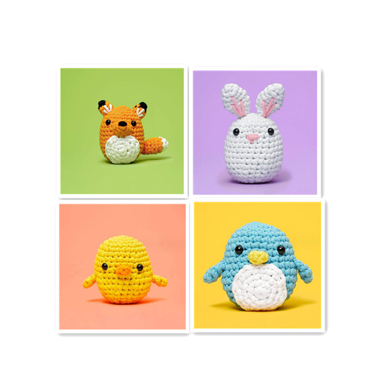Cute Animal Crochet Kit