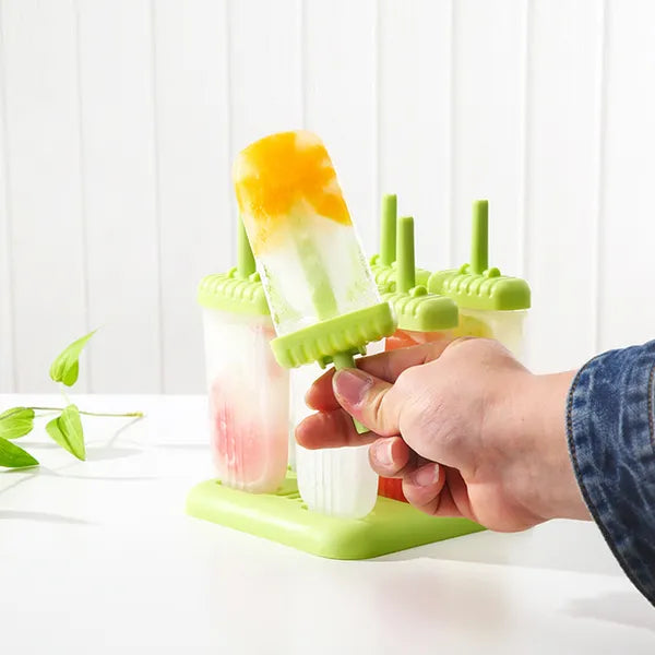 6Pcs Popsicle Molds Reusable