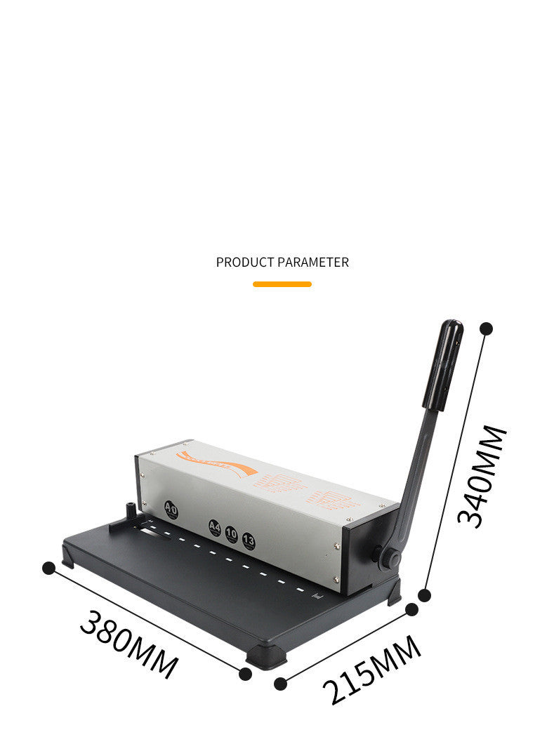 10-hole Binding Machine Clip Binding Machine