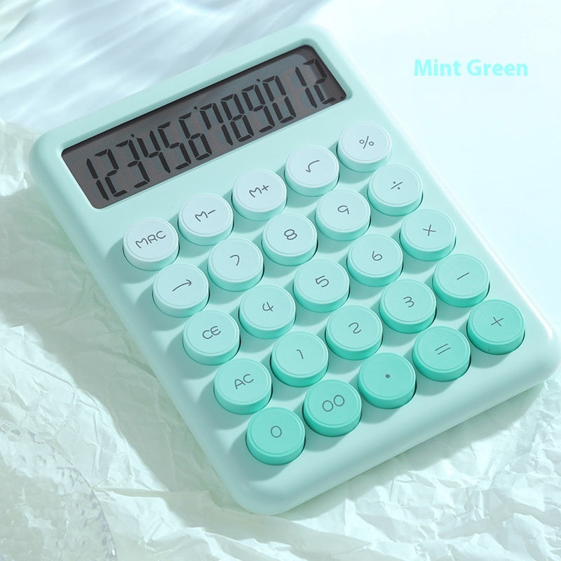 Gradient Color Desk Calculator