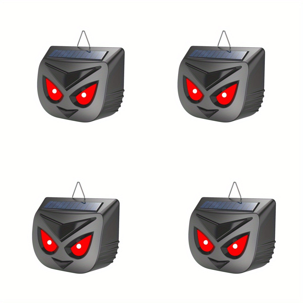 4 Pack Solar Outdoor Predator Lights for Chicken Coop