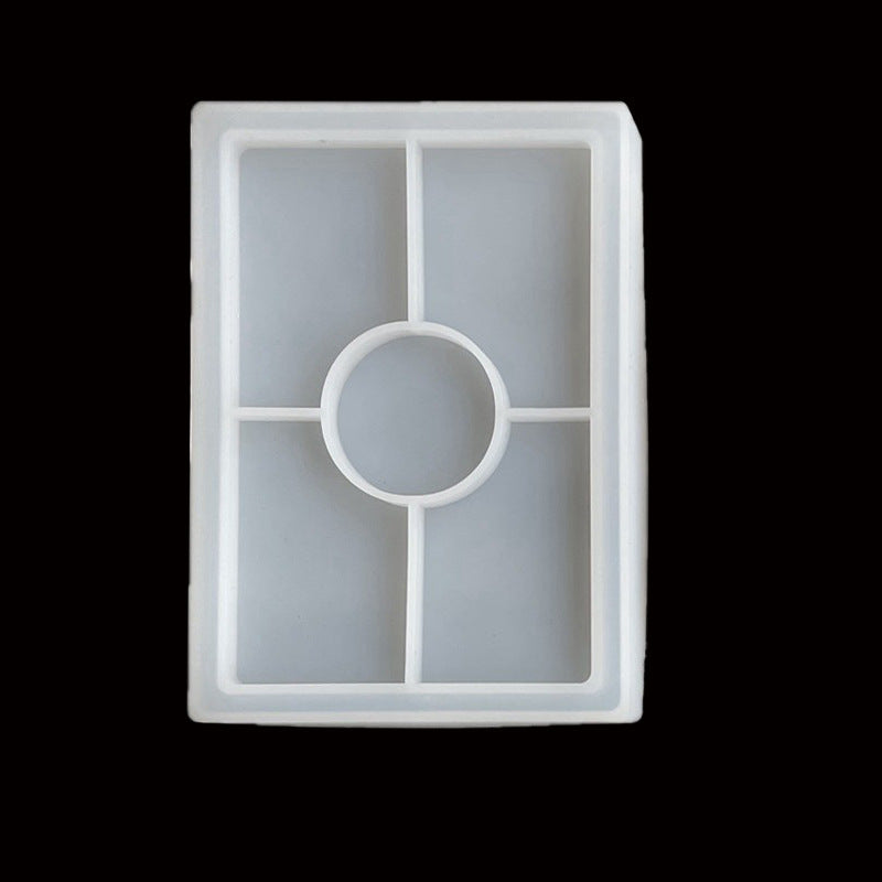 DIY Crystal Epoxy Handmade Ornament Polygonal Silicone Mold