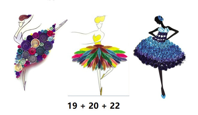 DIY Paper Craft Quill Craft Kit