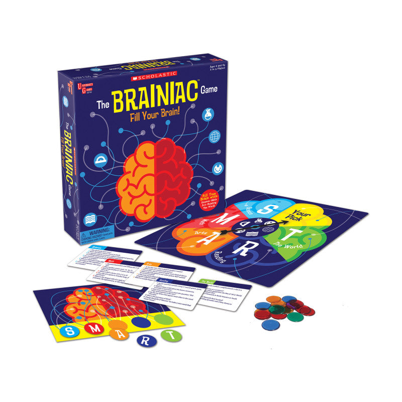 SCHOLASTIC THE BRAINIAC GAME