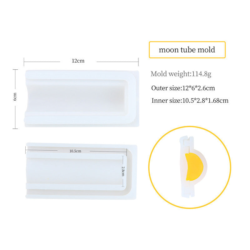 Silicone Tube Mold Soap Molds