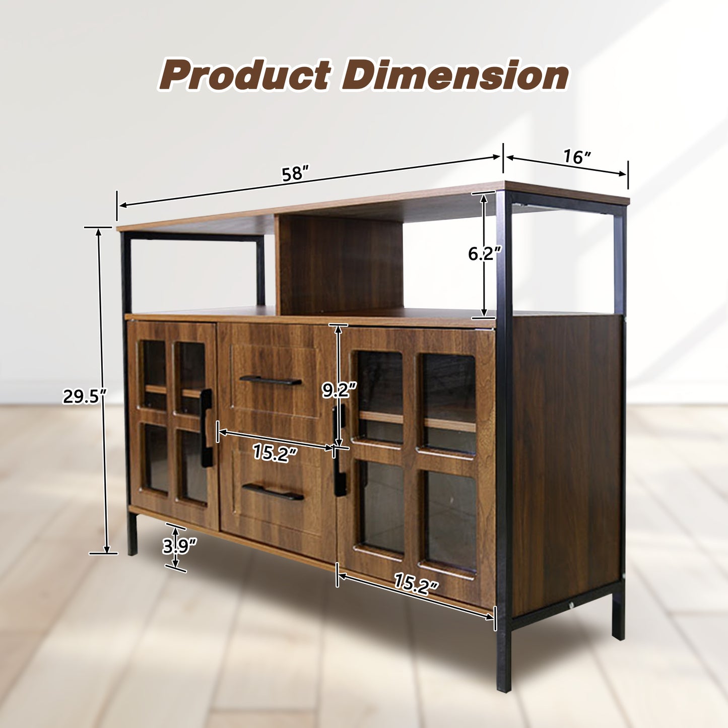 Wooden Storage Cabinet