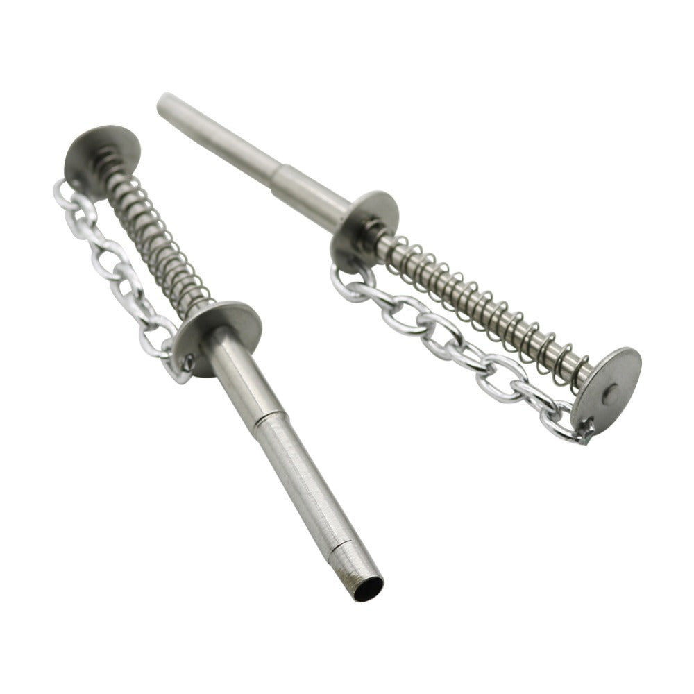 Beekeeping Tools Stainless Steel Pollen Absorber Spring Press Honeycomb Frame Nagler Bee Breeding Cleaning